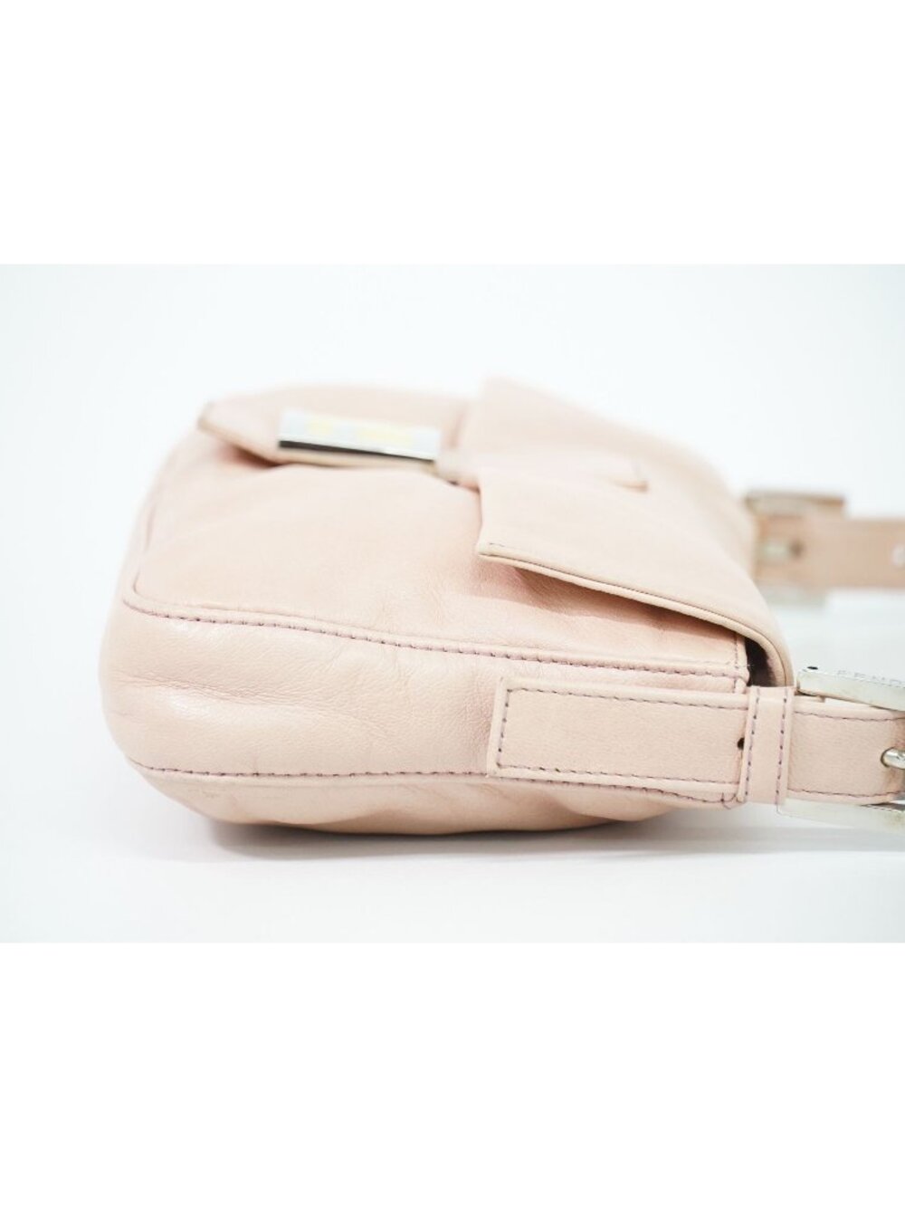 Fendi Mamma Bucket Shoulder Bag Leather Pink - Picture 4 of 9